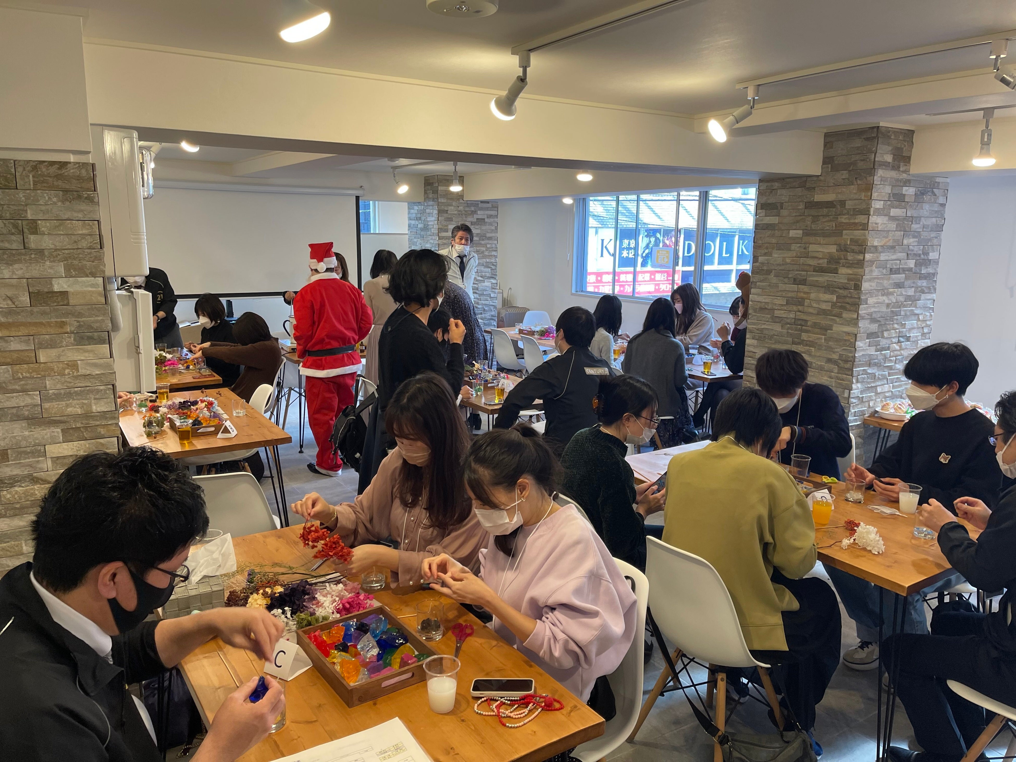 2021年12月キャンドル作りイベントの様子｜センチュリー21レイシャス