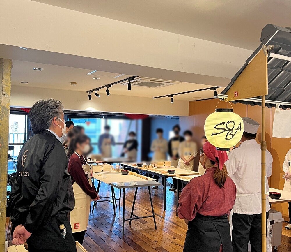 そば打ちの様子1