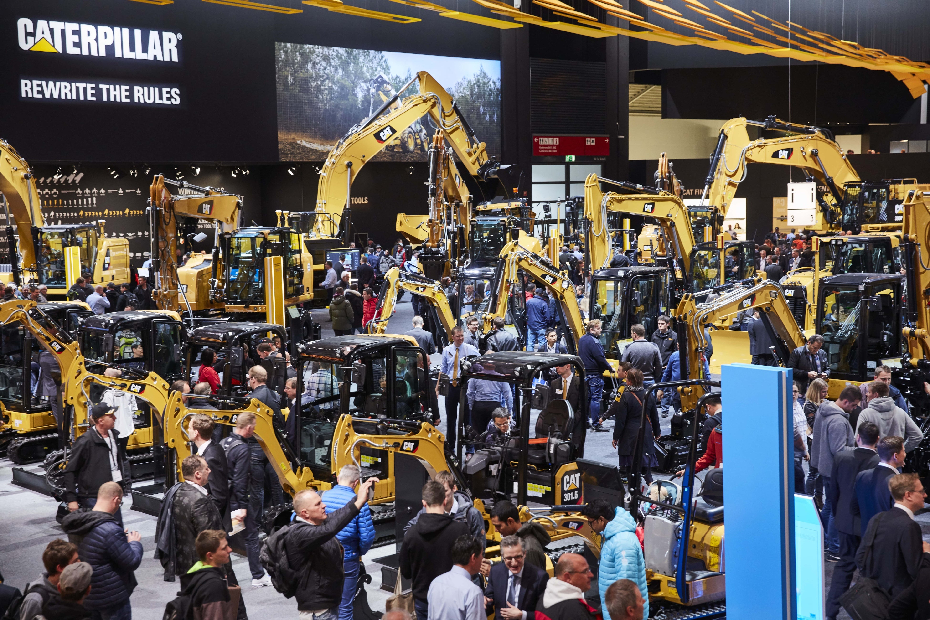bauma 2019 屋内会場