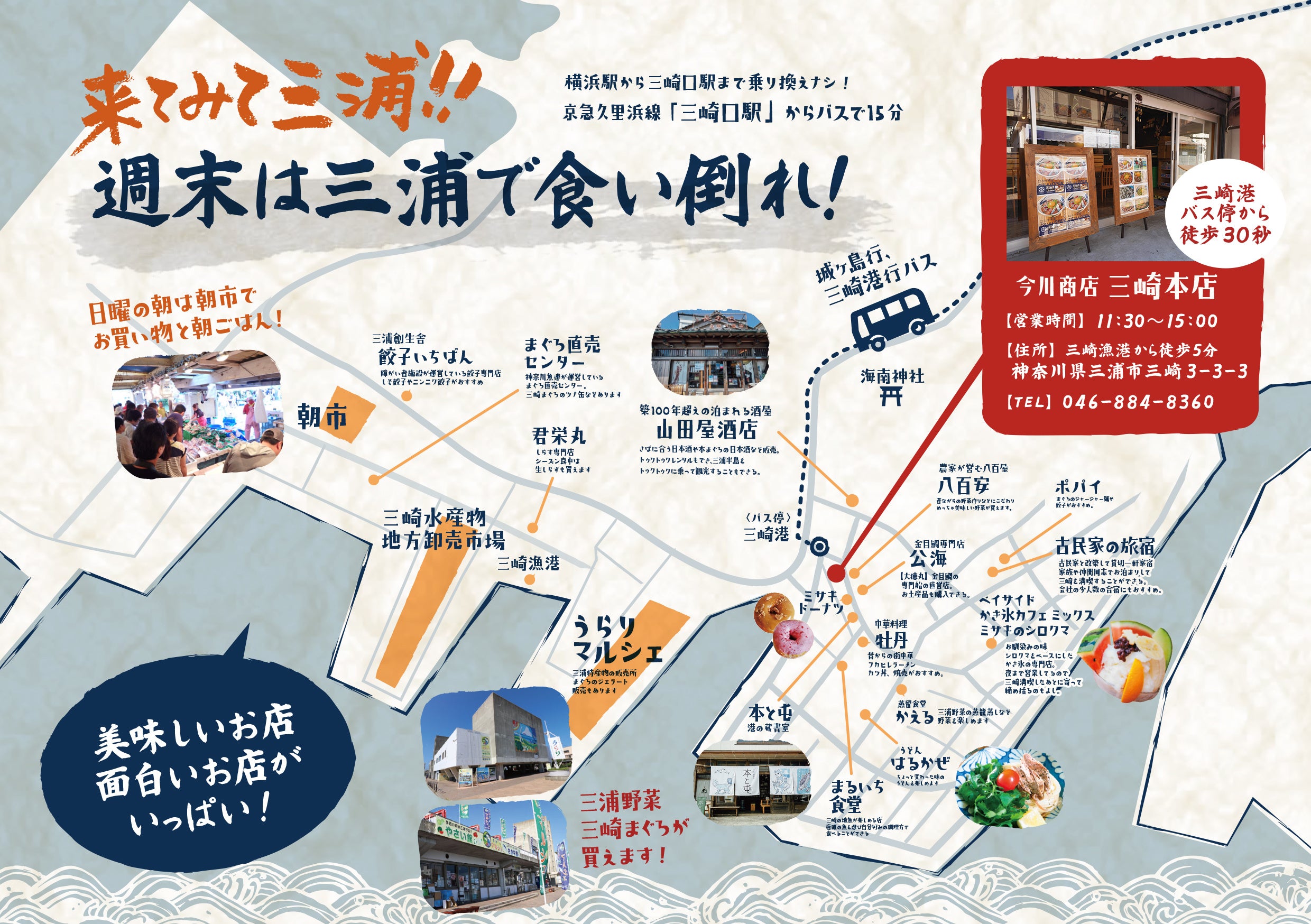 来てみて三浦！！