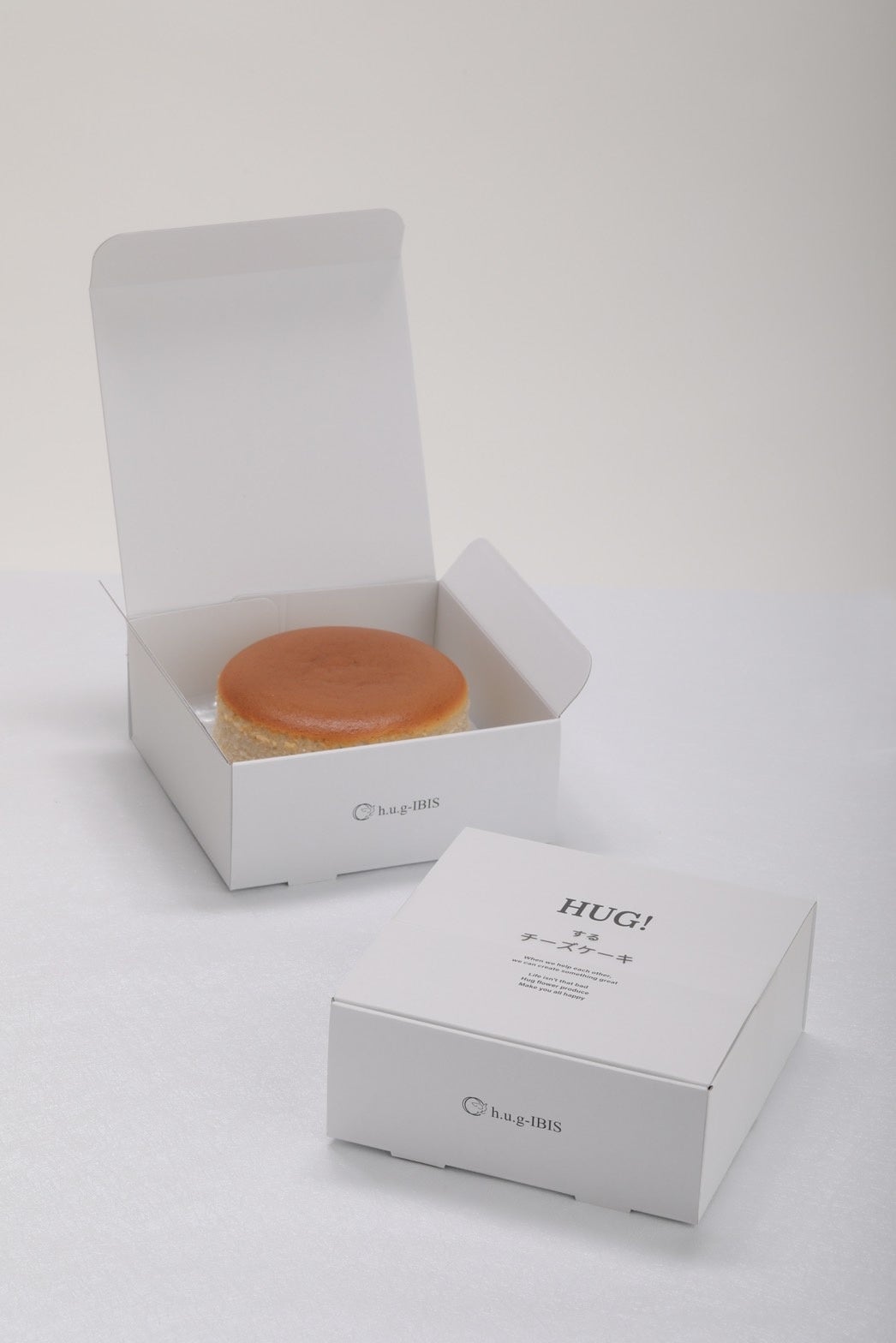 HUG!するチーズケーキはスフレタイプの軽やかな食感