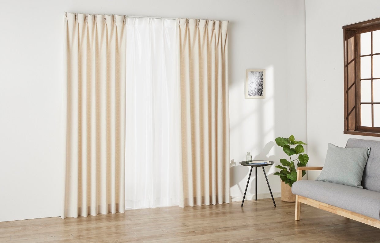 4枚組カーテン アルザ