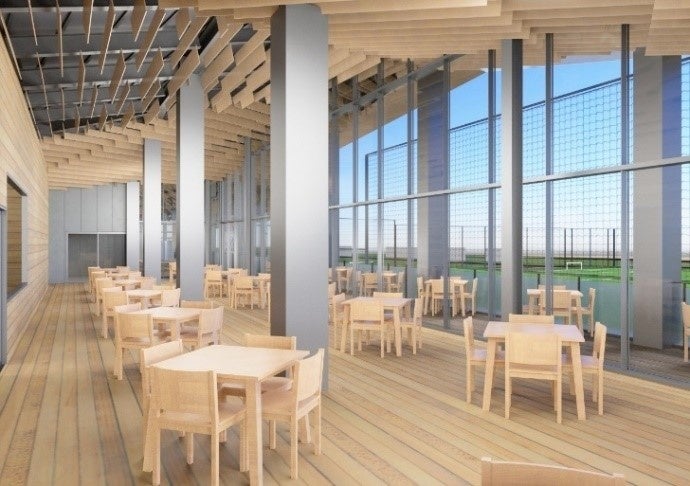 画像:ザスパクサツ群馬2Fレストラン