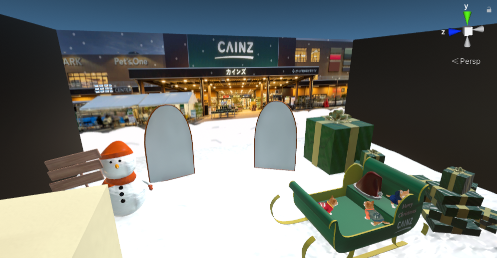 BEAMS メタバース店舗 2 階 カインズフロアのイメージ​　　※画像はイメージです。実際とは異なる場合があります。