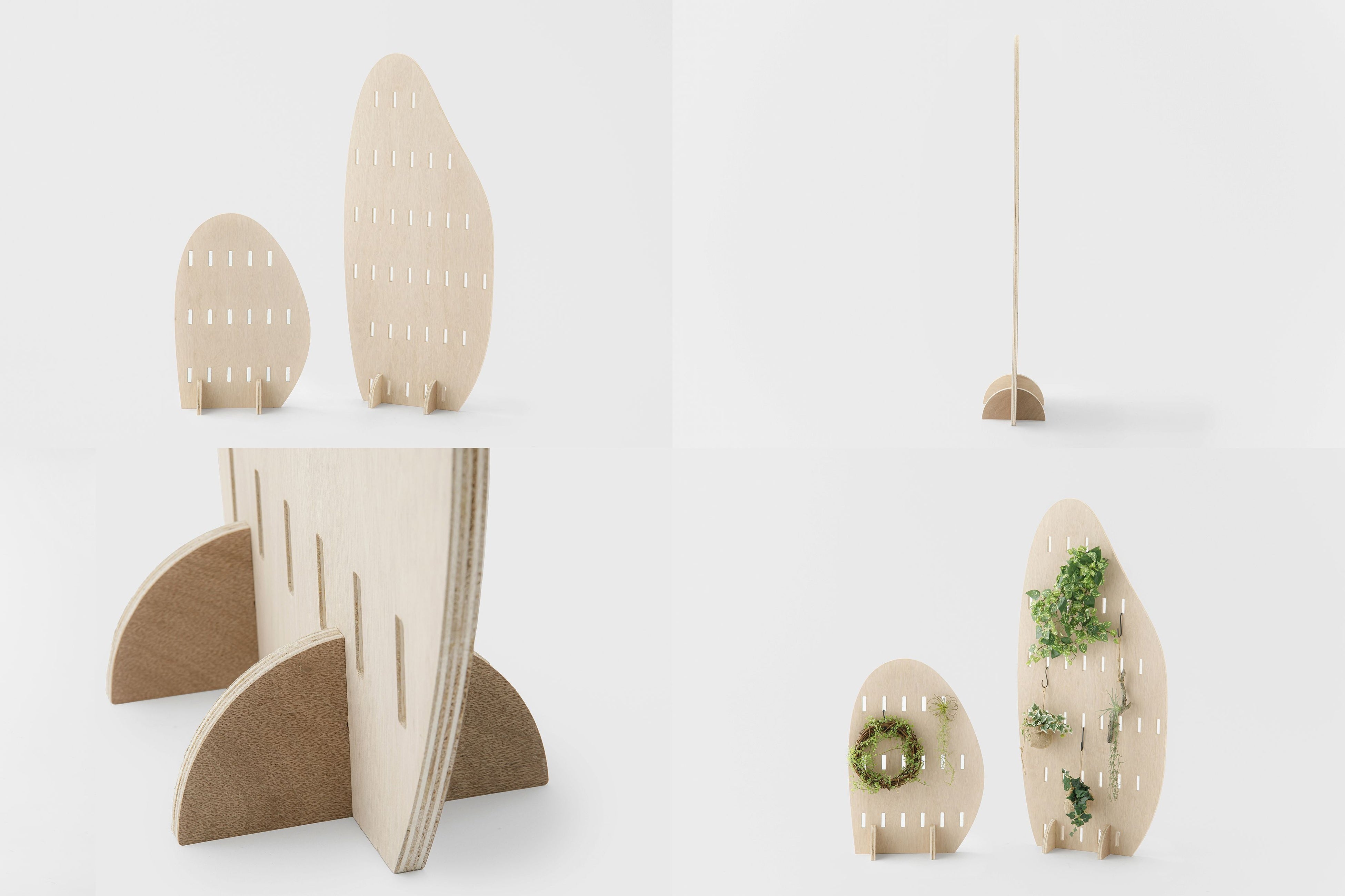 植物を吊るせるパーティション S・M（セット） ￥13,800（税込）