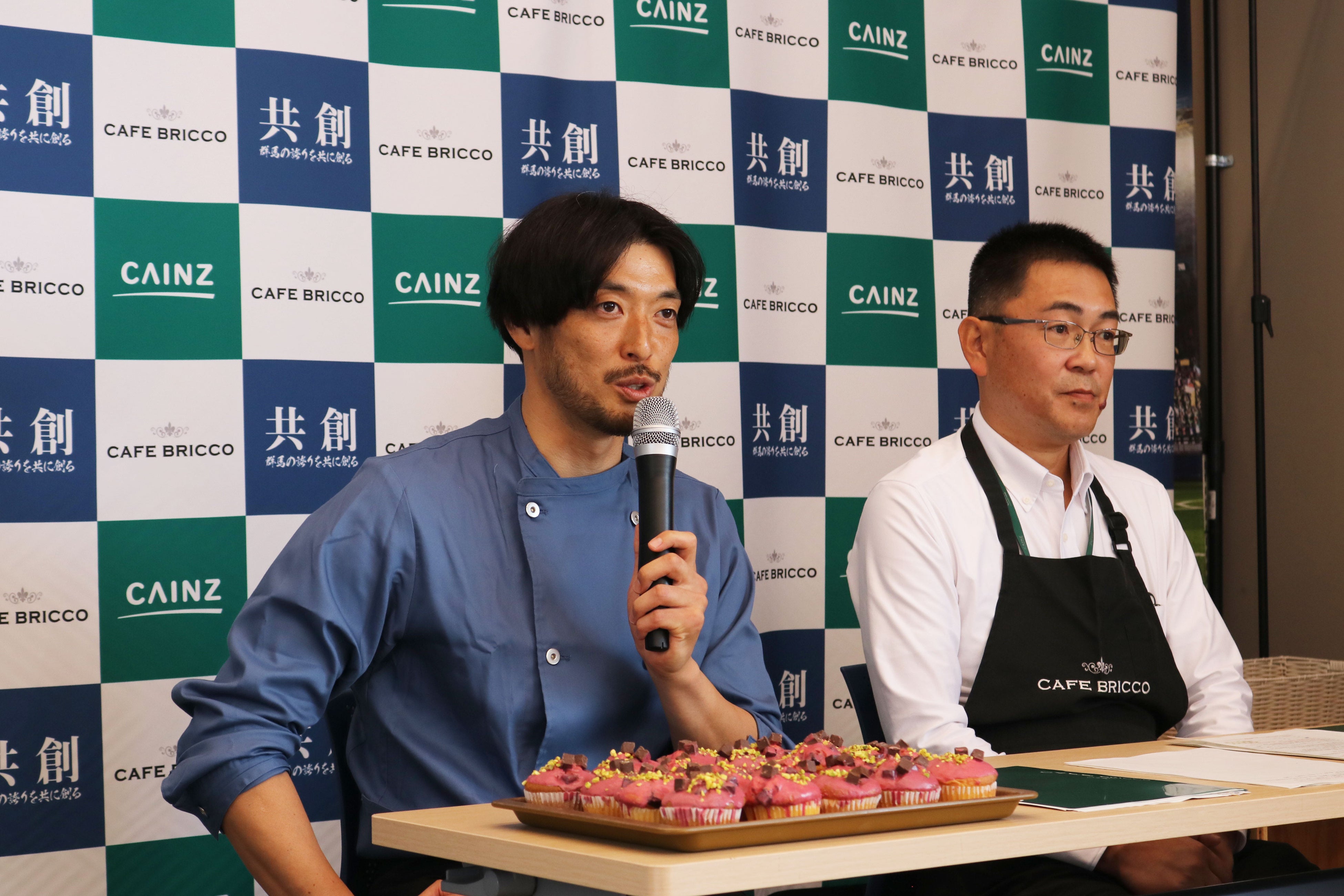 10月31日にカインズスーパーセンタ―前橋吉岡店で行われた記者発表会の様子