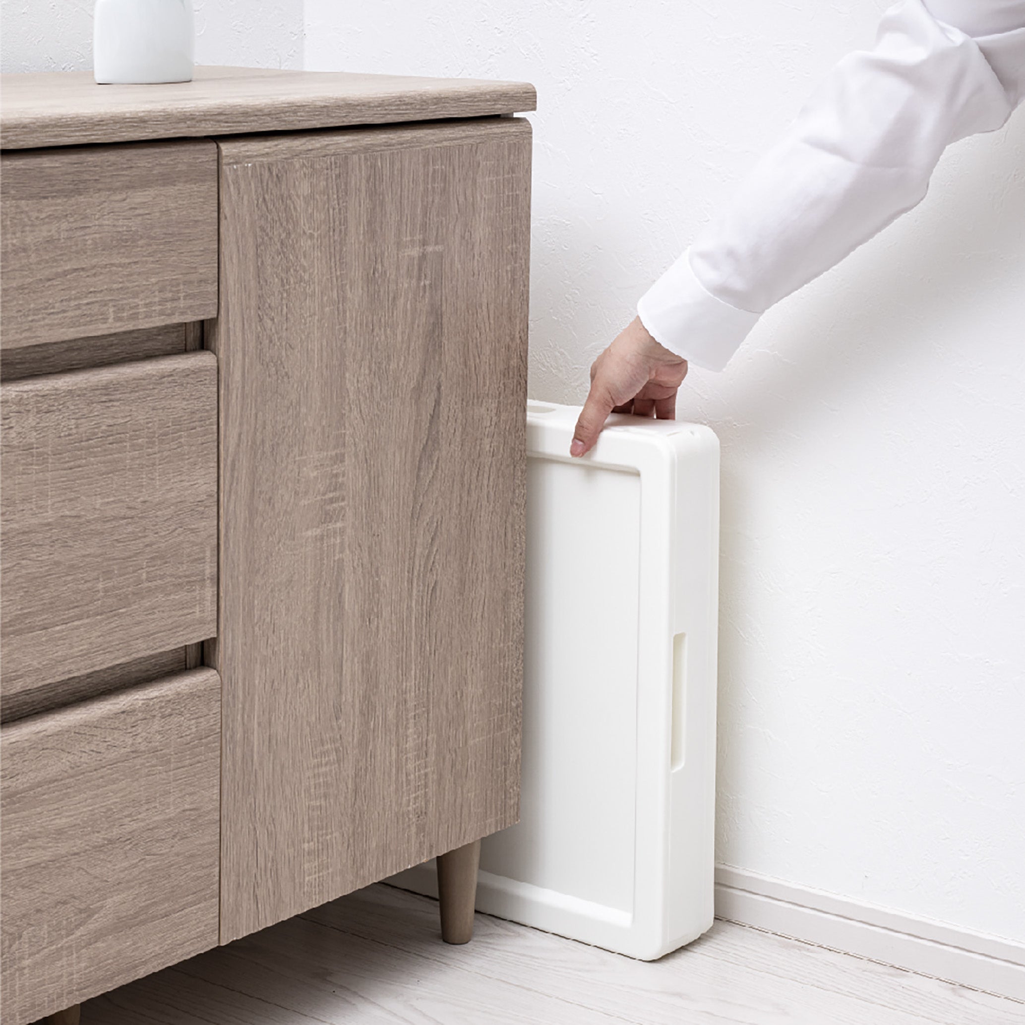 9センチのすき間があればどこでも収納可能