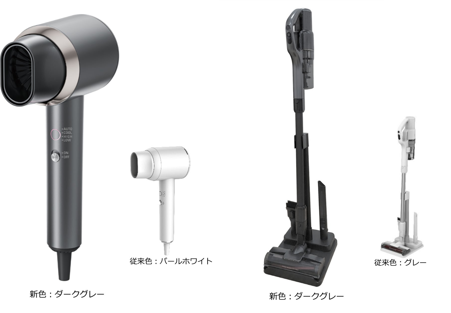 ヤマダオリジナル マイナスイオンヘアドライヤー、コードレス ヤマダオリジナル マイナスイオンヘアドライヤー、コードレス