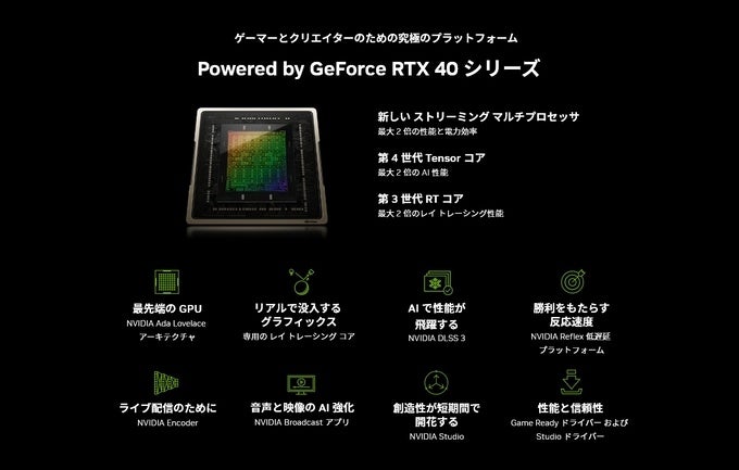 G Gear Nvidia Geforce Rtx 4090搭載ゲーミングpcの新モデル発売 株式会社 ヤマダホールディングスのプレスリリース G Gear Nvidia Geforce Rtx 4090搭載ゲーミングpcの新モデル発売 株式会社 ヤマダホールディングスのプレスリリース