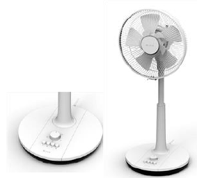 Toshiba ADF-38 AC電動扇風機 ブラック Toshiba ADF-38 AC電動扇風機 ブラック