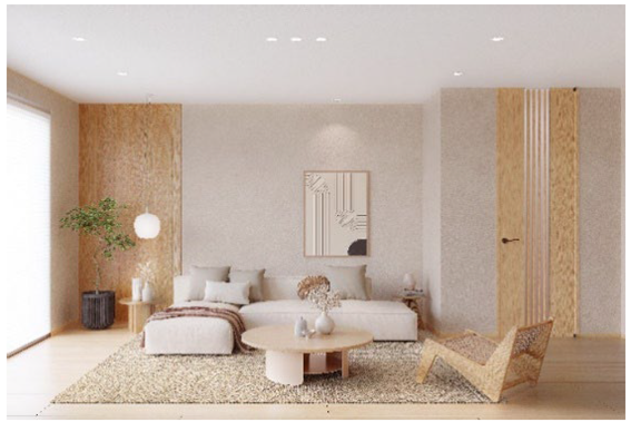 プロがトータルコーディネートした多様なインテリアスタイルが標準仕様