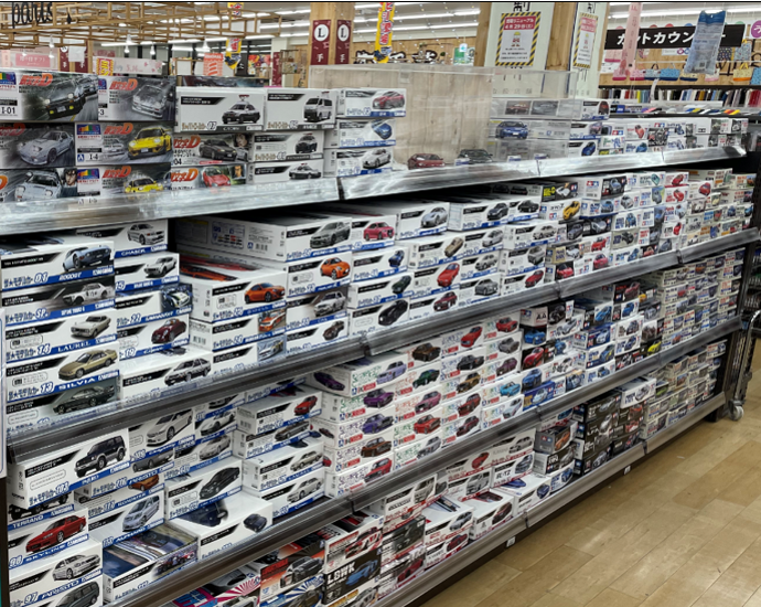 3000種類のプラモデル