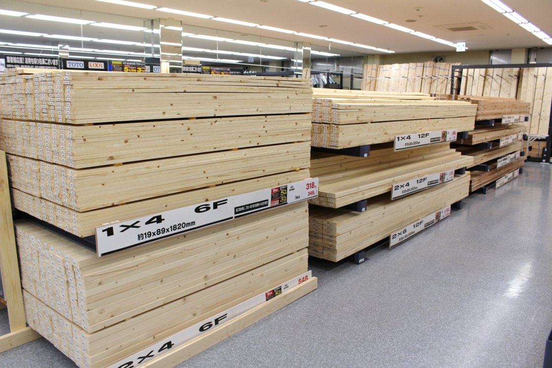 木材売場