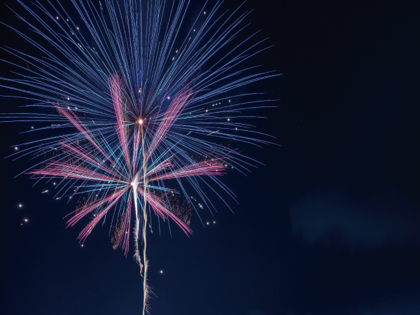 花火師が手掛ける美しい花火『芸術花火』