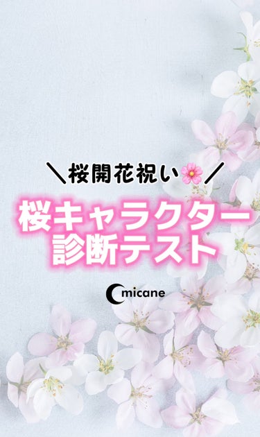 2024年桜キャラ診断テスト!開運動画プレゼントあり 2024年桜キャラ診断テスト!開運動画プレゼントあり