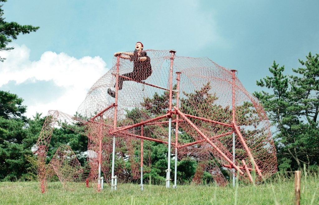 「Exuvia」2019, 六甲ミーツ・アート 芸術散歩 2019, 撮影 片山達貴