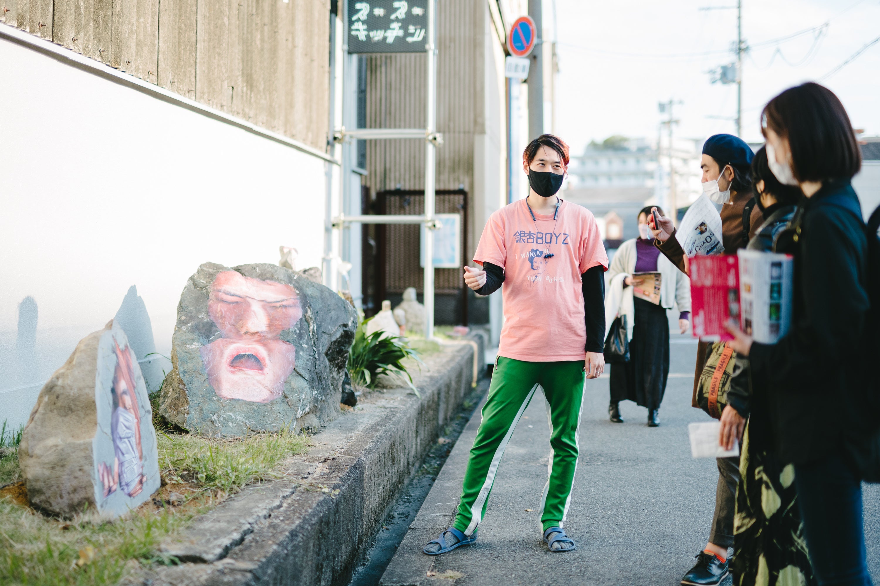 スタジオツアー 開催風景　 撮影：増田好郎