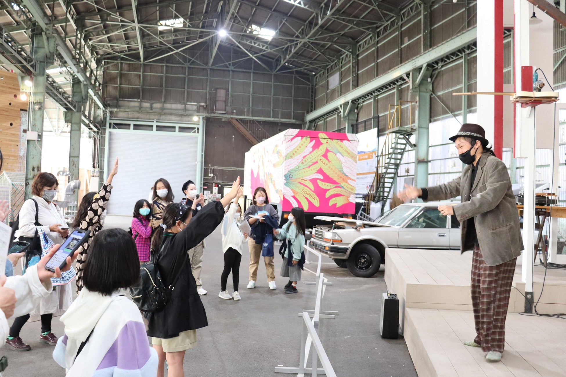 Open Storage 2021 対話型鑑賞プログラム 開催風景