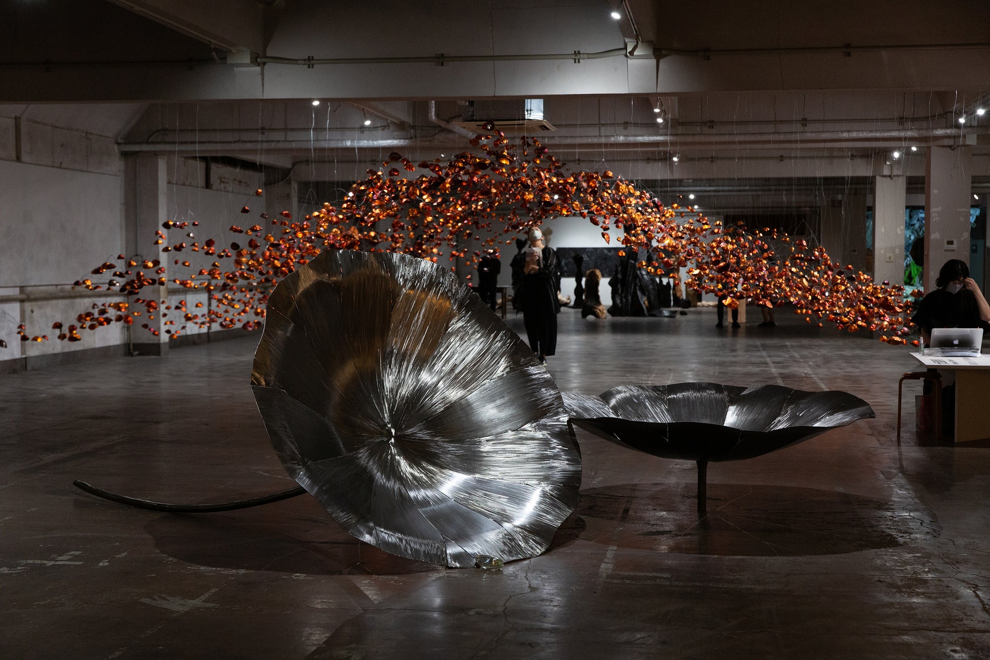 長谷川政弘(Note Gallery) + 大西康明(ARTCOURT Gallery), ART OSAKA 2022 Expanded 展示風景