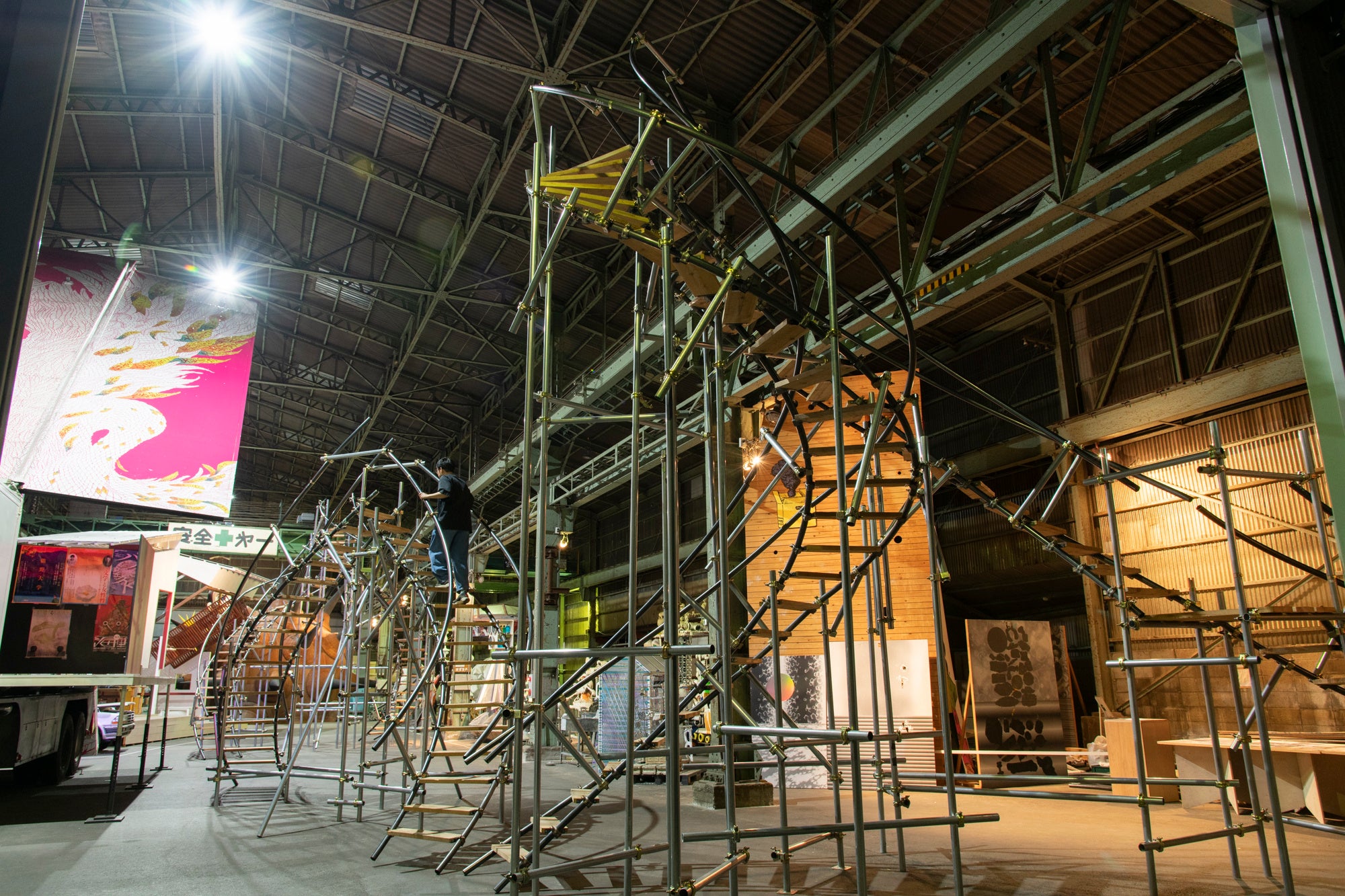 持田敦子《Steps》「Open Storage 2022」, 撮影：仲川あい