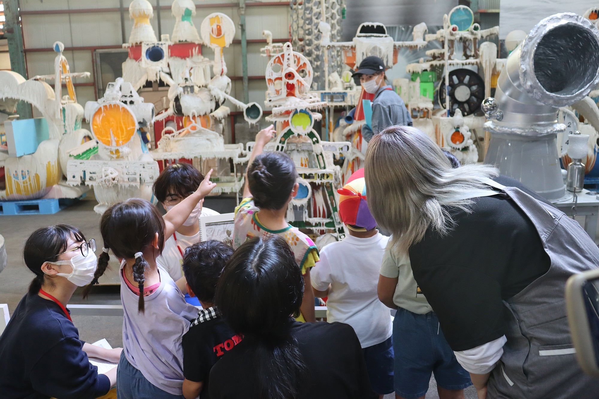 Open Storage 2022 対話型鑑賞プログラム 開催風景