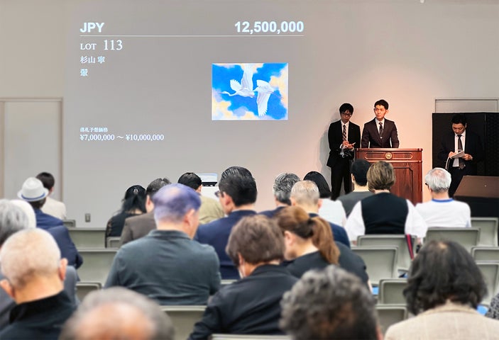 東山魁夷、梅原龍三郎などの近代美術が5,000万円以上で高額落札。落札 東山魁夷、梅原龍三郎などの近代美術が5,000万円以上で高額落札。落札
