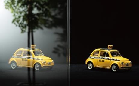 左：使用前　右：使用後