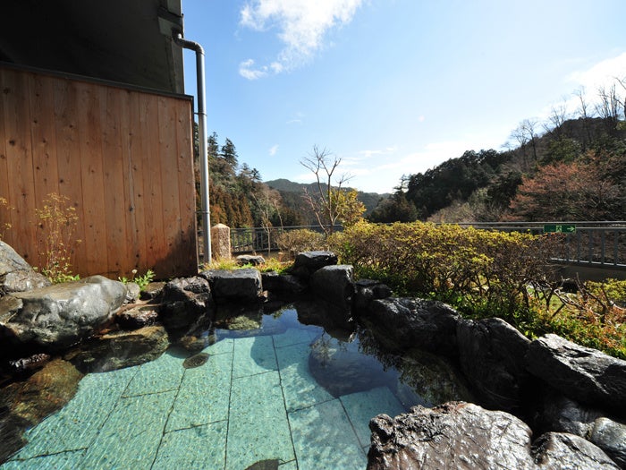 旅館の露天風呂