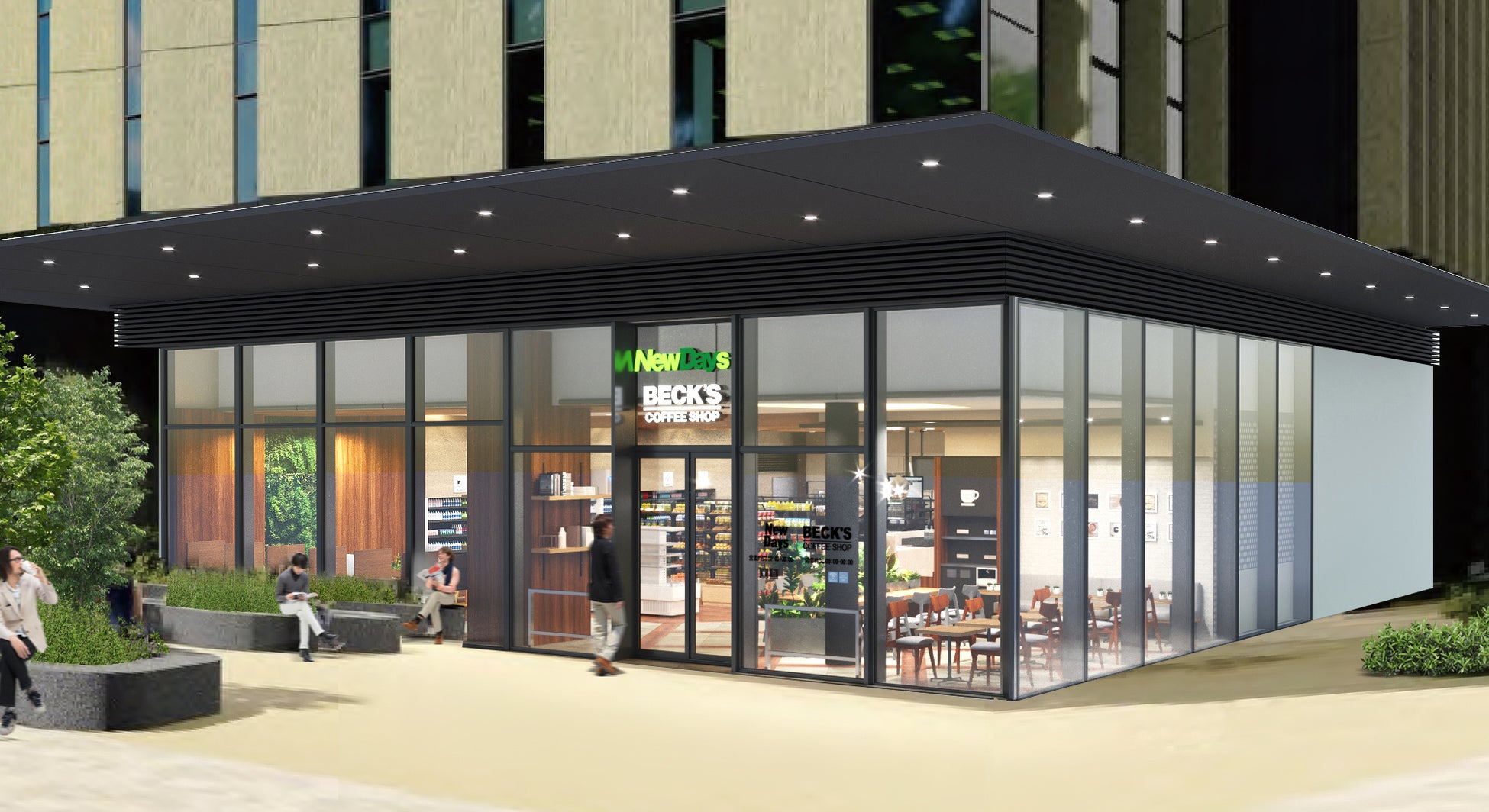 エキナカを中心に展開するコンビニ Newdays と ベックスコーヒーショップ の初めての融合店舗 Jr Crossのプレスリリース エキナカを中心に展開するコンビニ Newdays と ベックスコーヒーショップ の初めての融合店舗 Jr Crossのプレスリリース