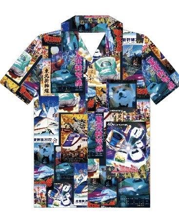 オリジナルデザインオープンカラーシャツ