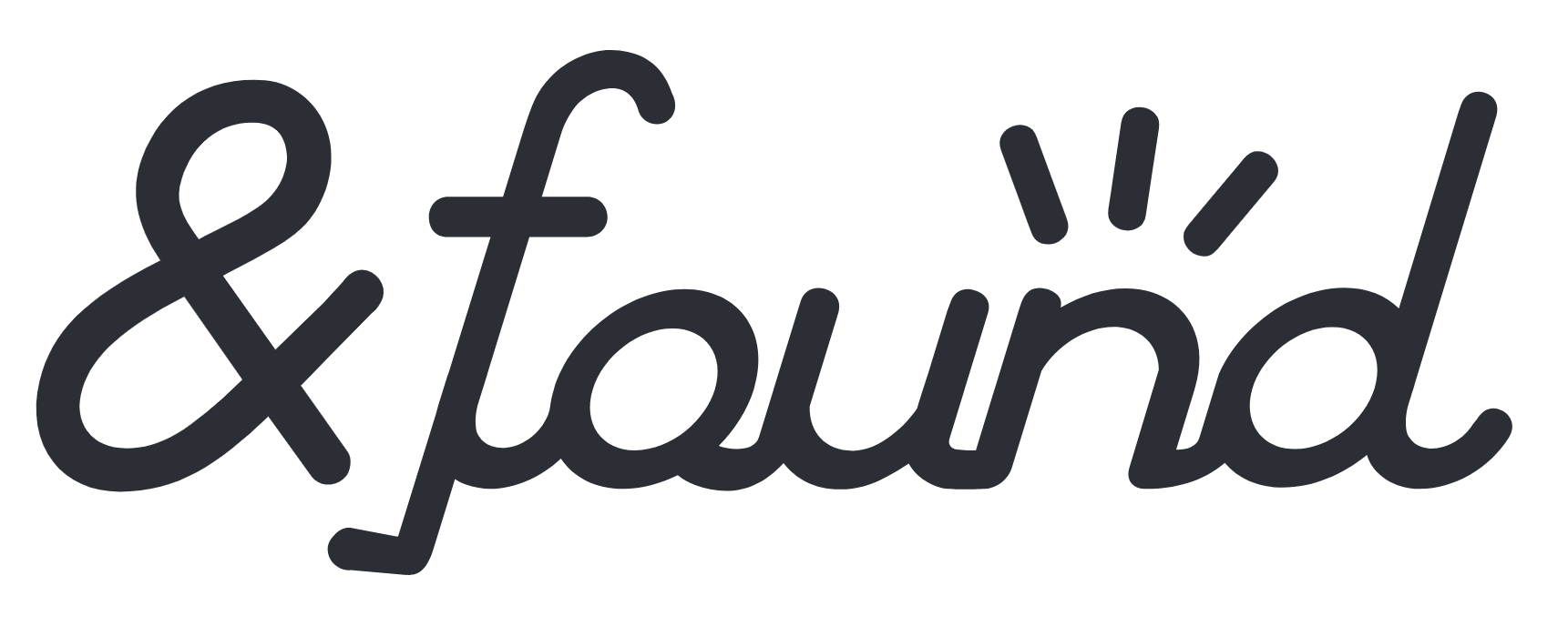 「＆found」ロゴ