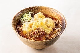 ②まぐろ担々天ぷらそば （単品650円）