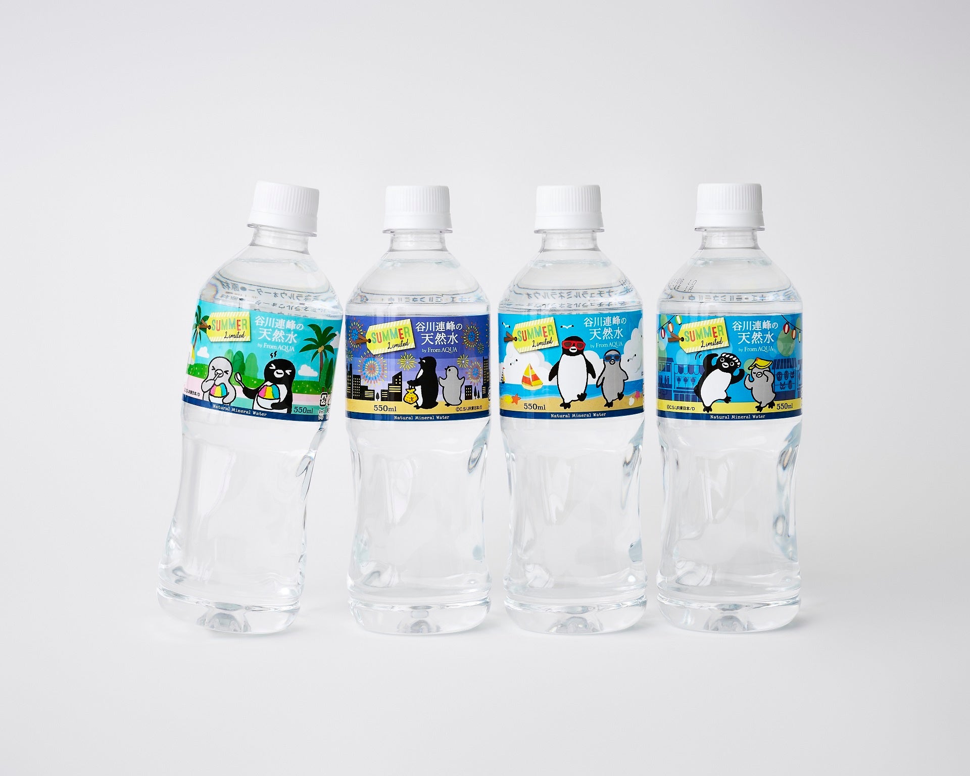 谷川連峰の天然水 by From AQUA Suicaのペンギンラベル