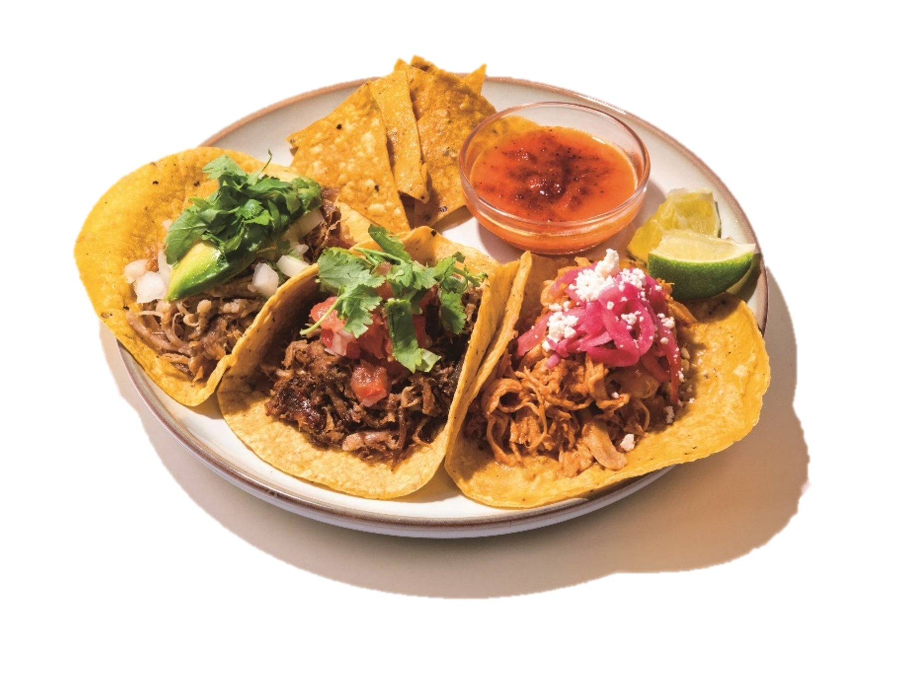 定番タコス3種セット ハバネロ+大魔王 北出TACOS(グランスタ東京/B1改札内) 1,672円(イートインのみ)