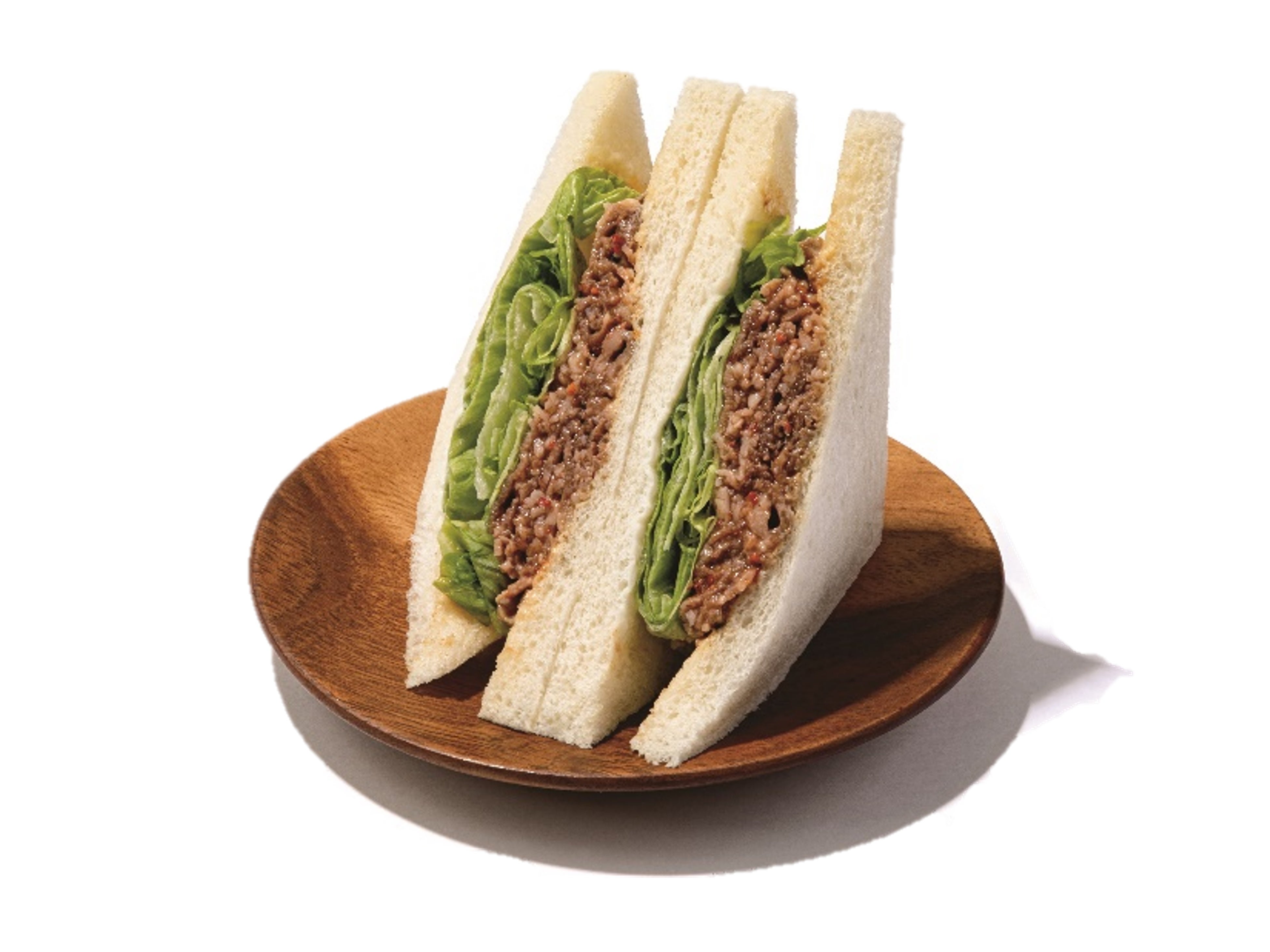 八幡屋礒五郎の七味入り 激辛焼肉サンド PREMIUM SAND＋CAFĒメルヘン（グランスタ東京／B1改札内）イートイン　550円、テイクアウト　540円