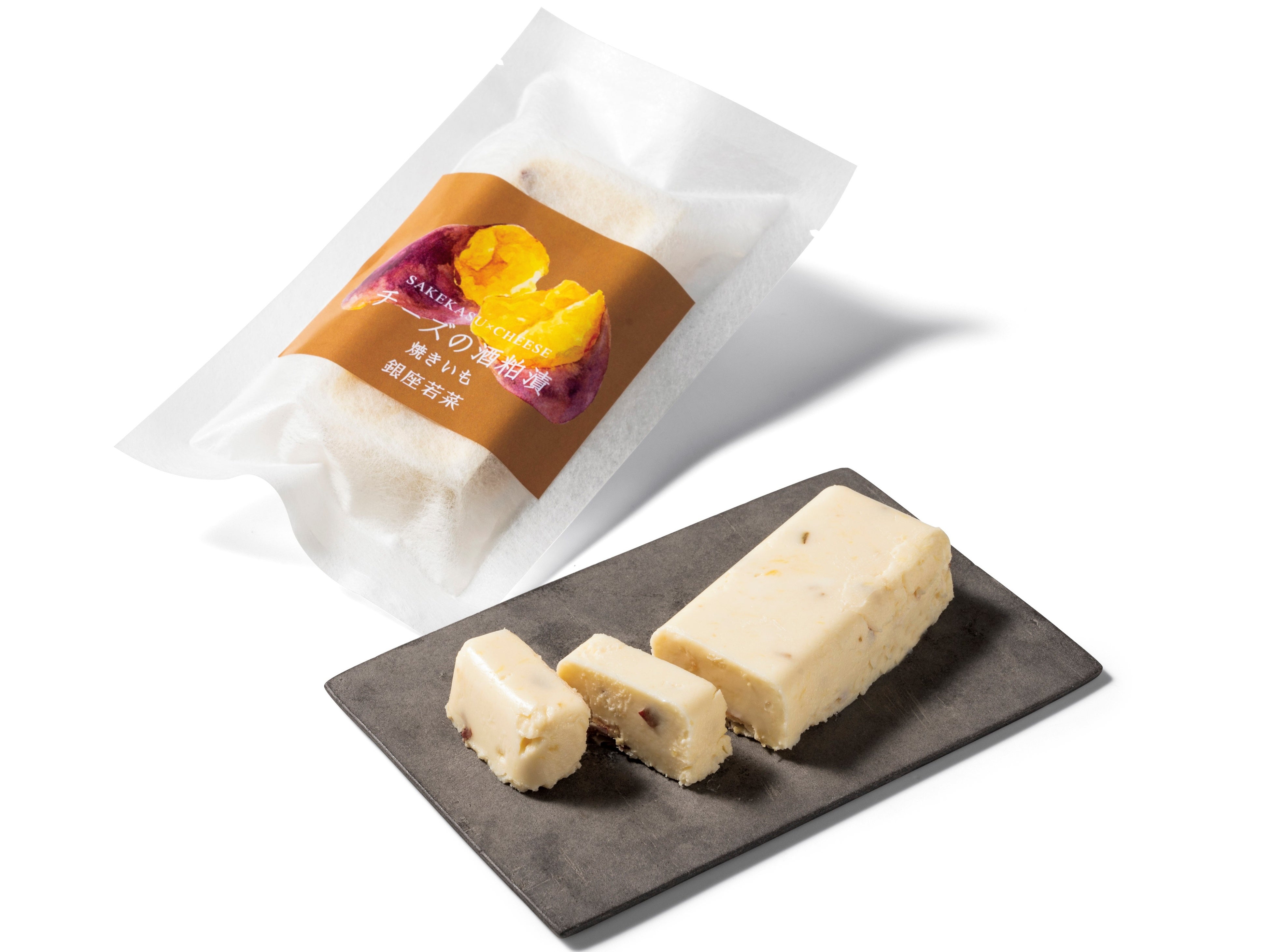 チーズの酒粕漬-焼き芋-  銀座若菜（グランスタ東京 期間限定ショップ PUG GREEN）680円