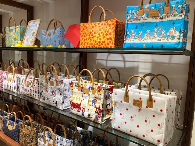 「ノスタルジックガレージ」 デットストック生地を使ったバッグ