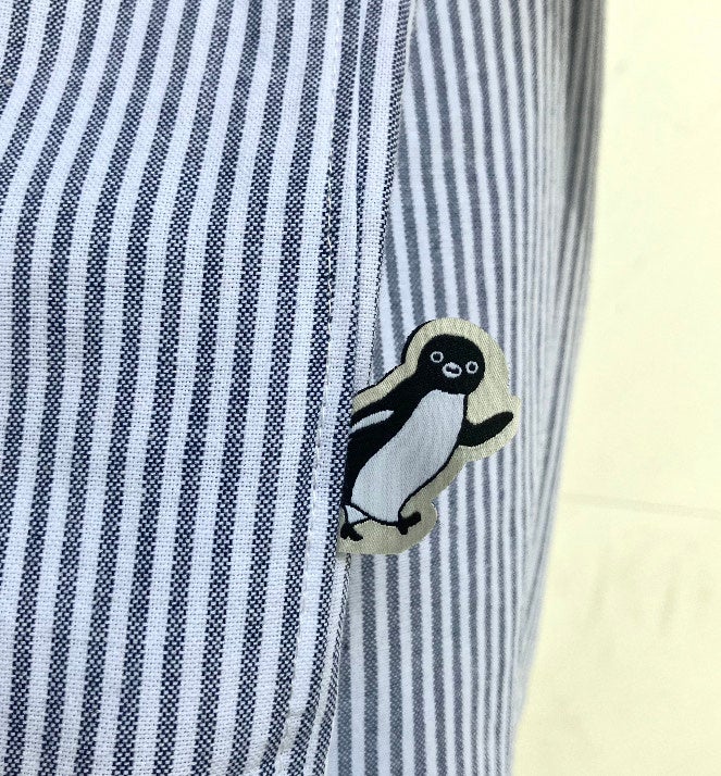 Suicaのペンギン フェイスボタンシャツ3