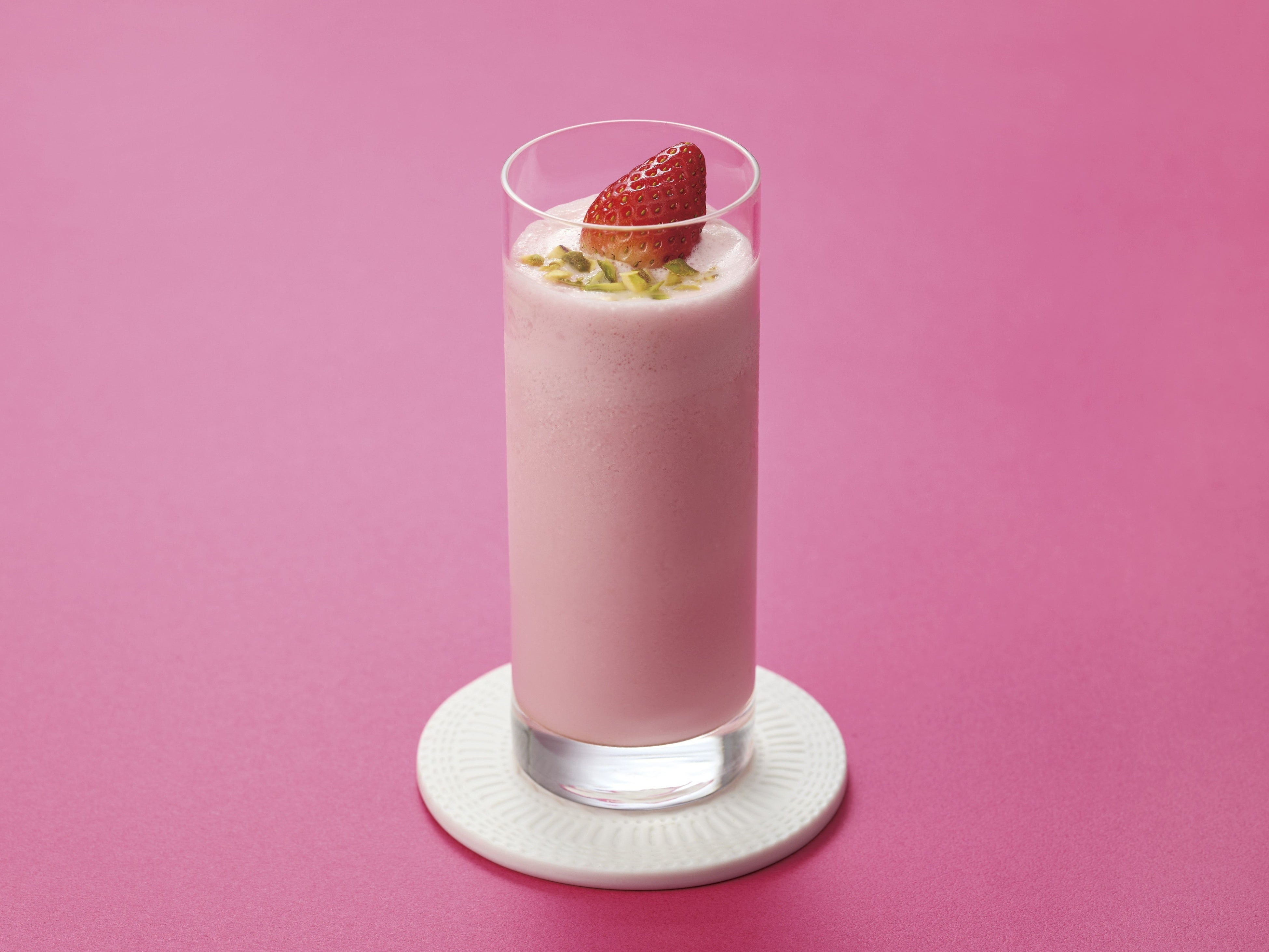 ストロベリーラッシー&nbsp; 1杯 650円（イートイン限定）／シターラダイナー（品川）