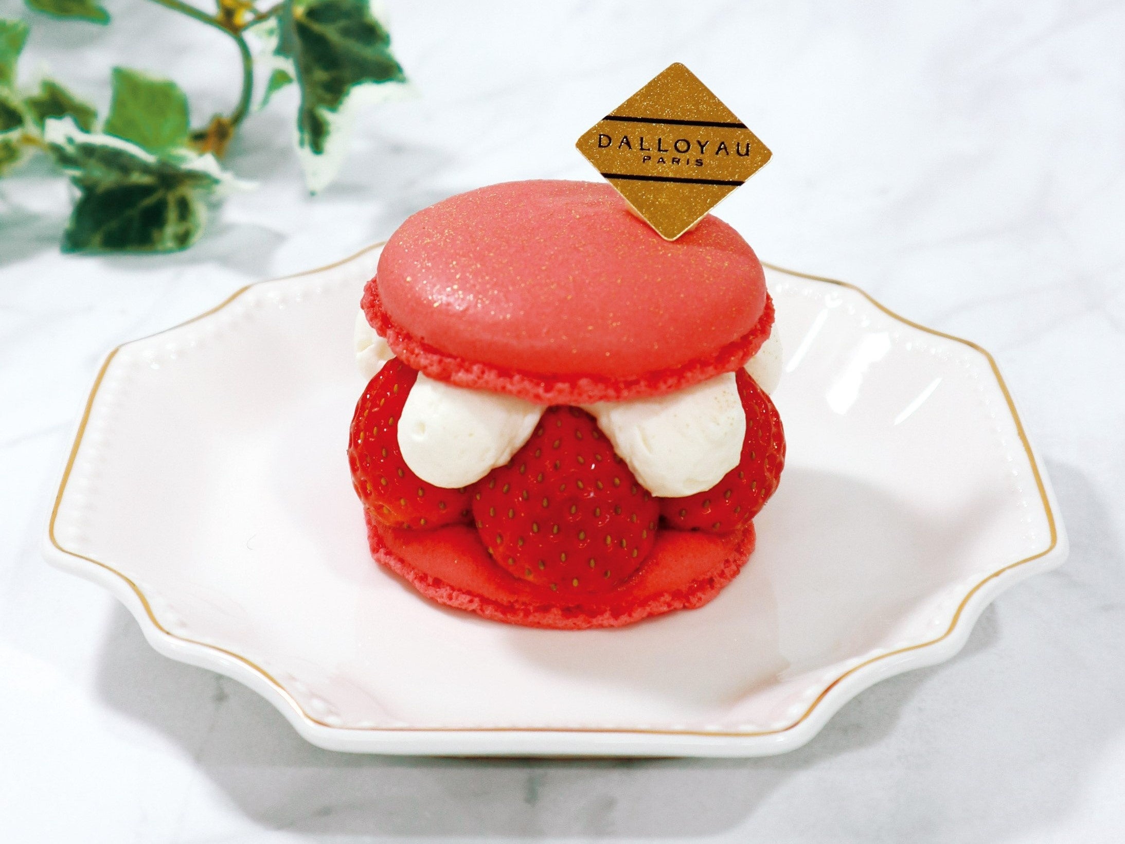 とちおとめのランソラン&nbsp; 1個 810円／ダロワイヨ（大宮・上野）