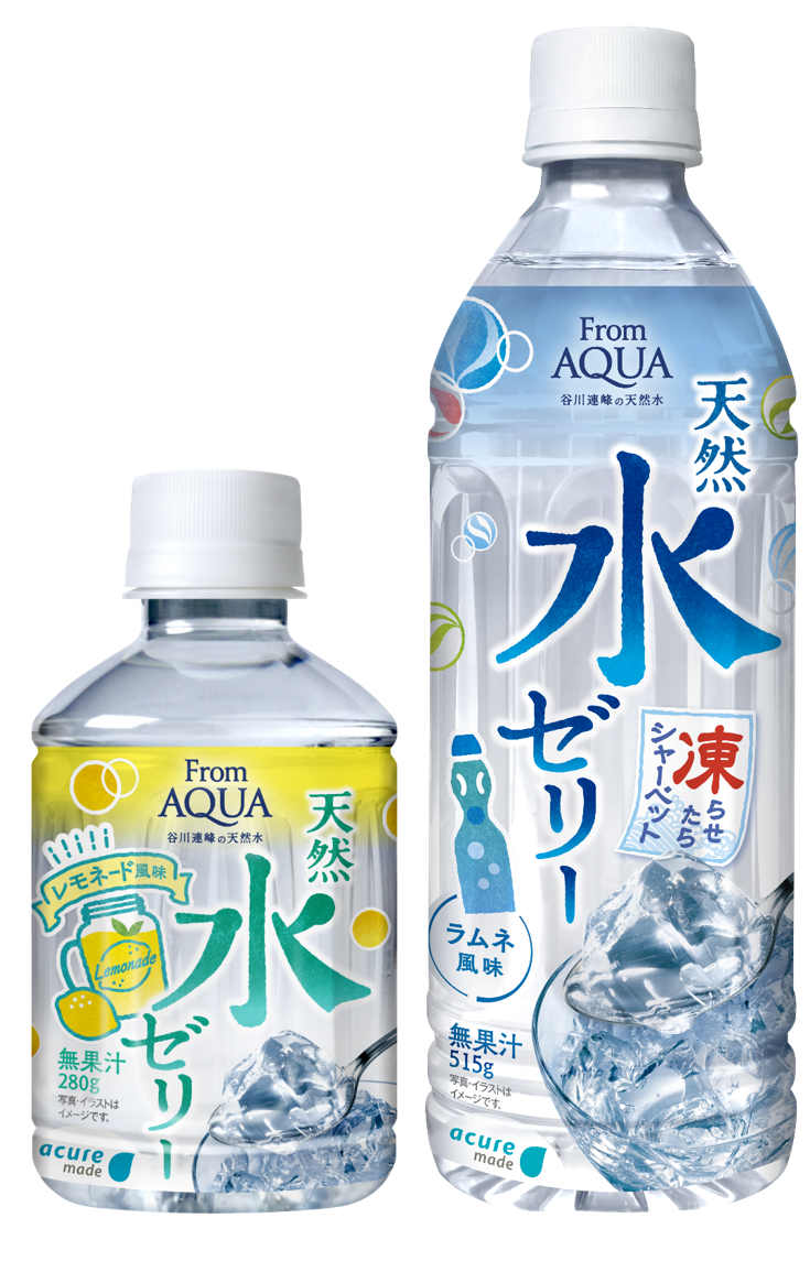 ACQUARIO たっきーさませんよう 化粧水 520ml10本 From AQUA 天然水ゼリー | 商品紹介 | acure＜アキュア＞