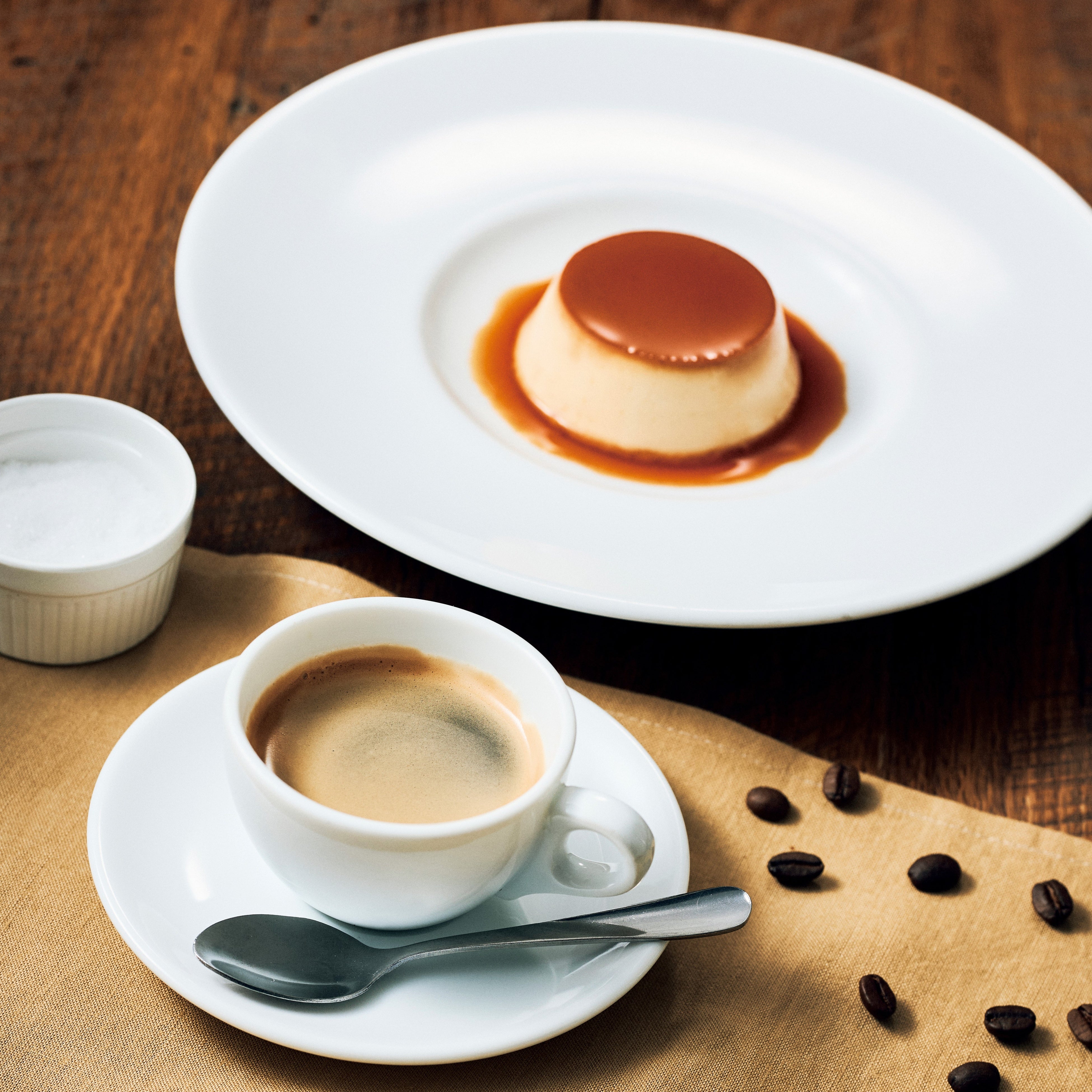 カッフェ クラシカ／イタリアンプリンセット　1セット 1,200円（イートイン）