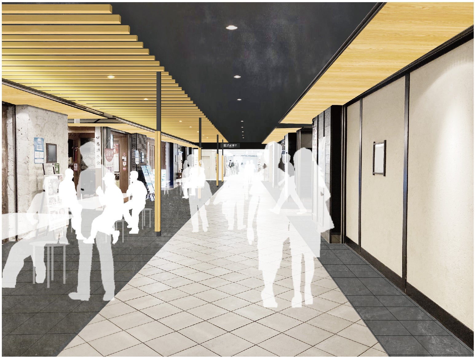 パースは施設イメージです