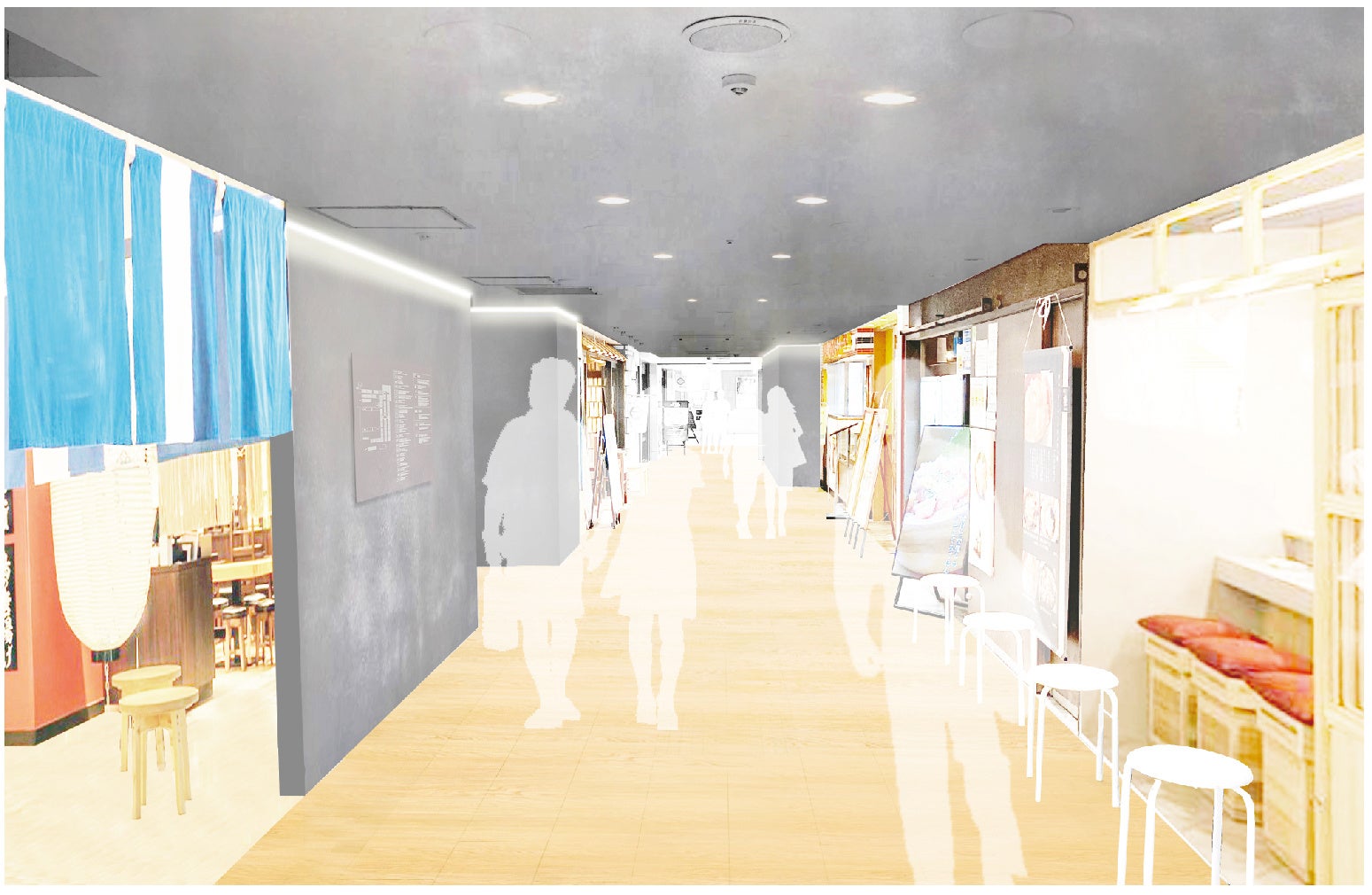 パースは施設イメージです