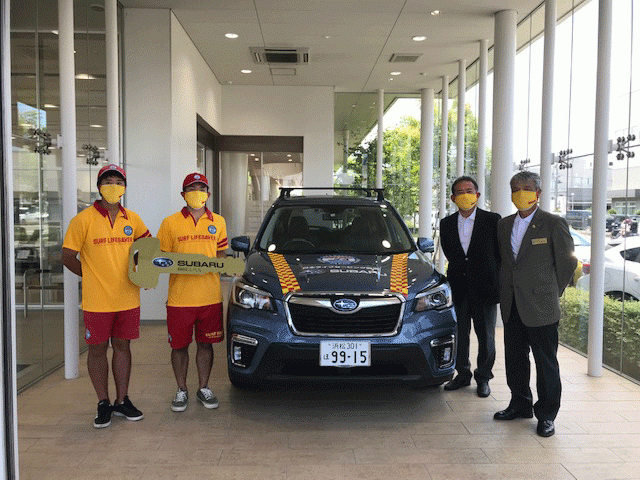 昨年の貸与式の様子