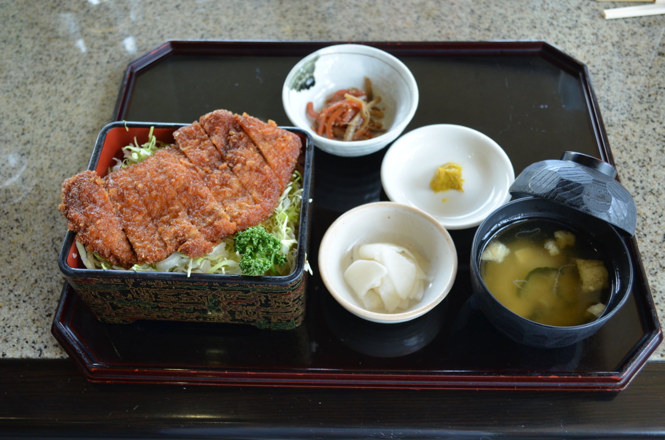 会津名物ソースカツ丼