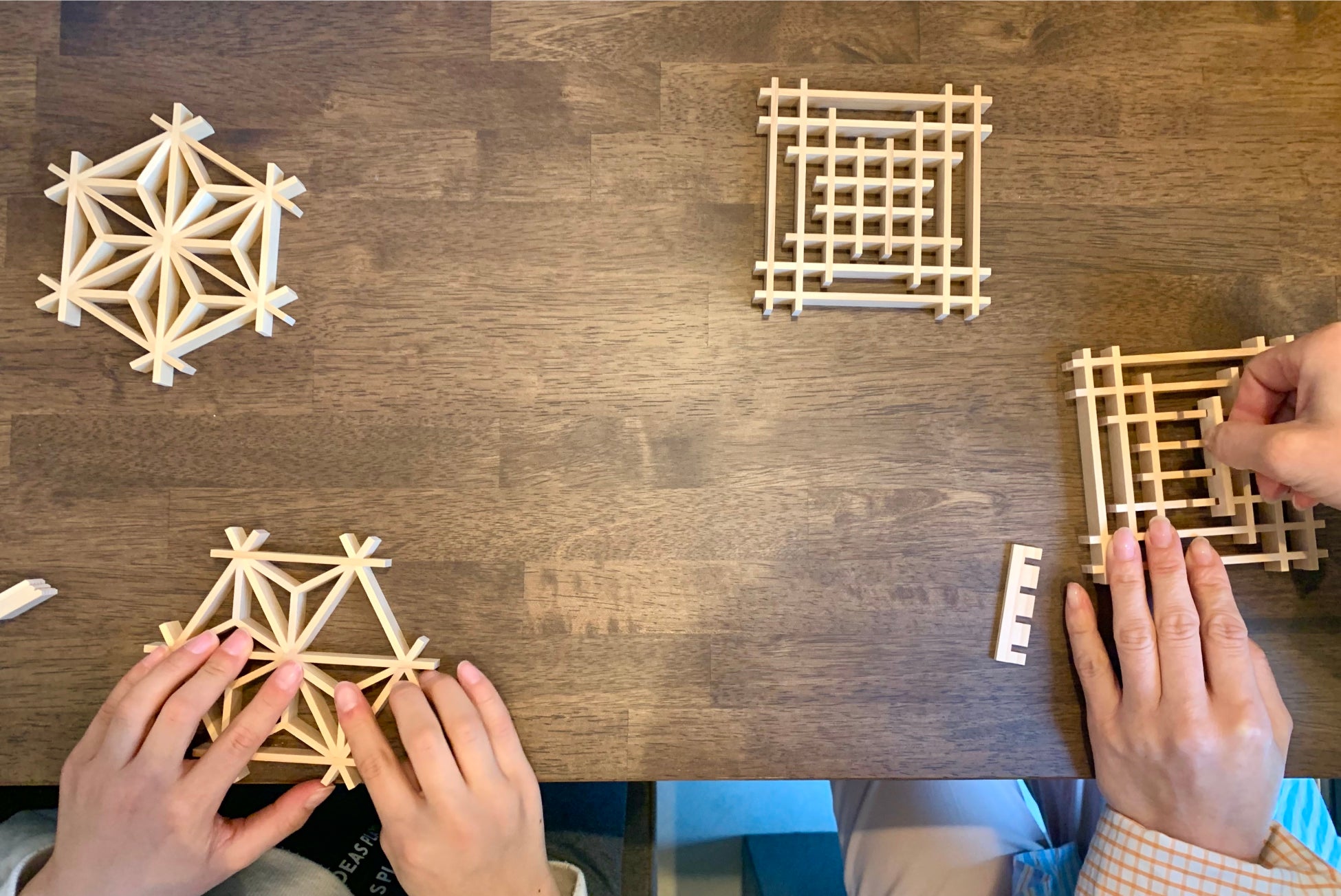 店内でのプチワークショップの様子