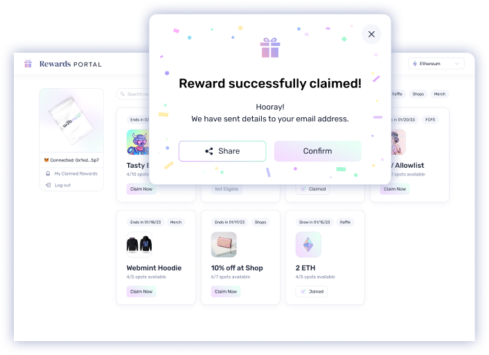 メールで報酬を受け取ることが可能