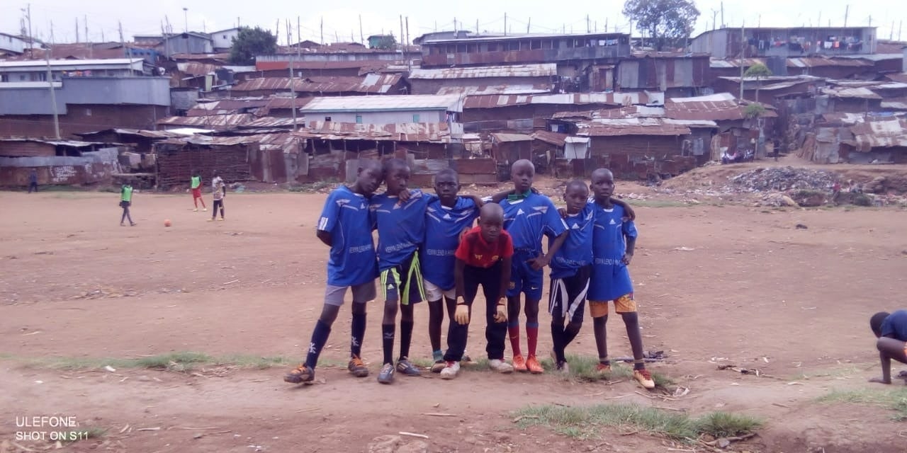 サッカークラブ活動の様子