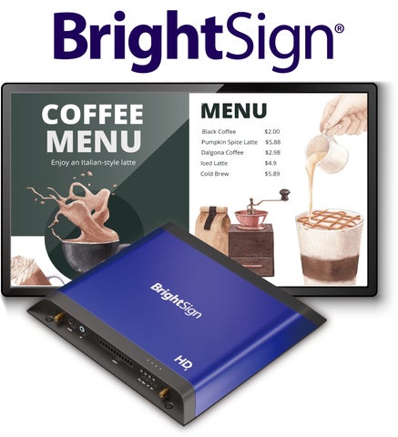 デジタルサイネージプレイヤー HD1024 Bright Sign サイネージ デジタルサイネージプレイヤー HD1024 Bright Sign サイネージ